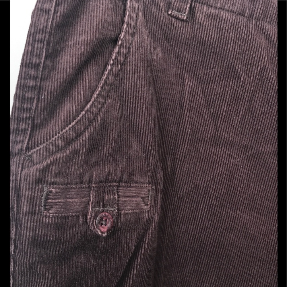 Columbia Womans Brown Corduroy Jeans Size 10 Straight Leg‎ - Picture 5 of 7